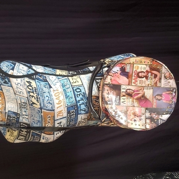 MICHELLE Obama Round studded Purse - Picture 3 of 3